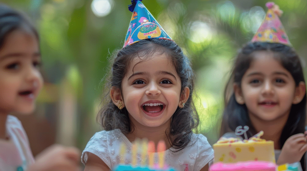 Kids Birthday Party Menu