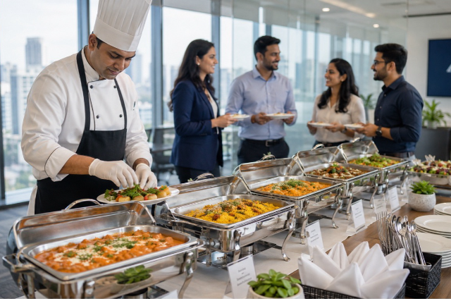Why Bangalore Companies Are Choosing Corporate Catering Services Over Restaurant Orders