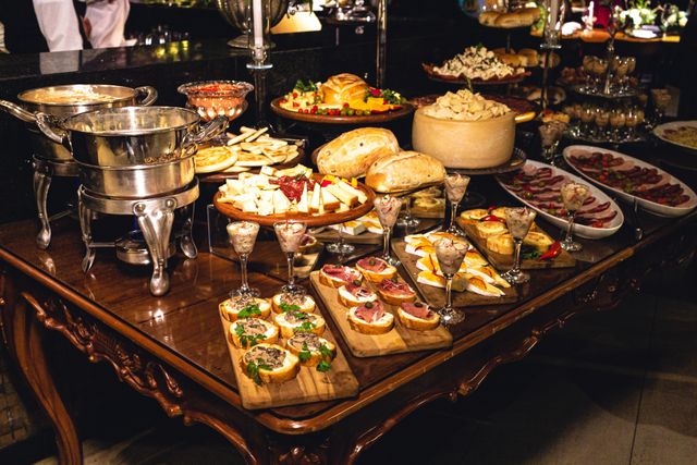 Modern Wedding Menu