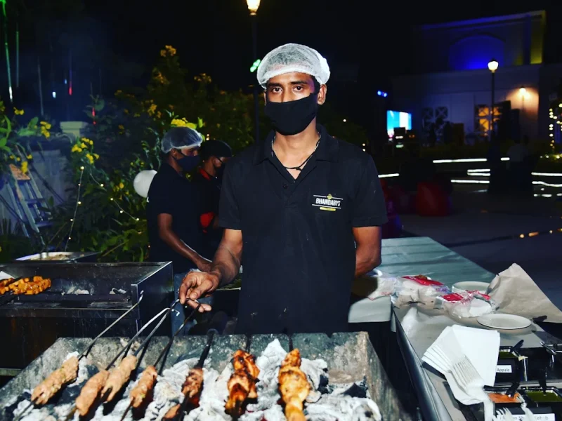 juicy chicken tikka kebab live counter Bangalore